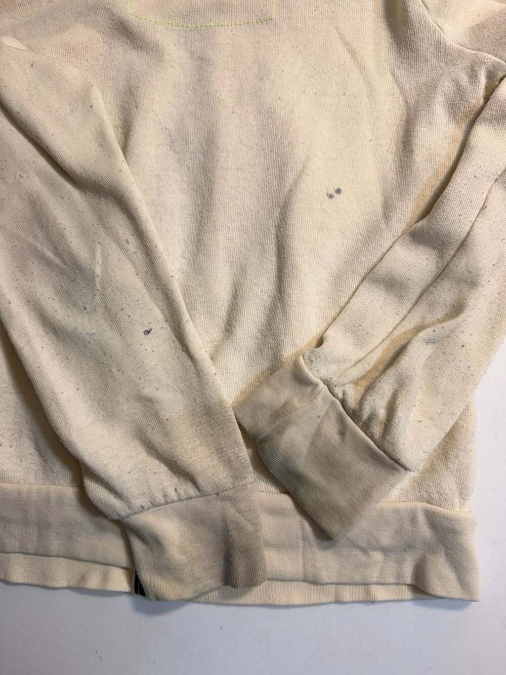 Aviator Nation 5 Stripe Zip Hoodie Size 10 White - Picture 5 of 6